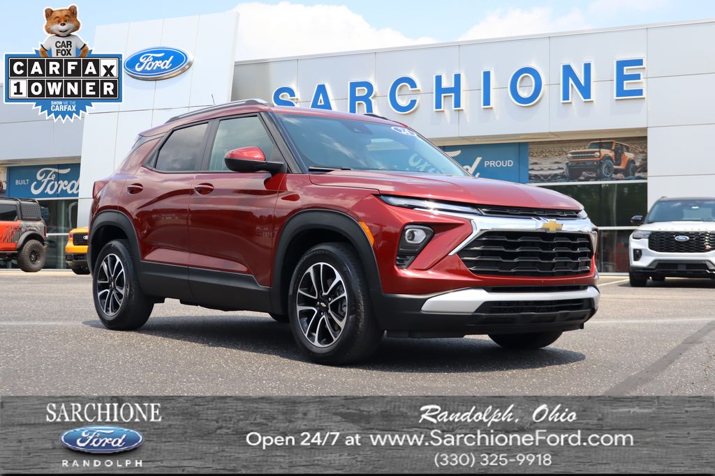 Red (Crimson Metallic) 2024 Chevrolet Trailblazer SUV / Crossover Front-Wheel Drive Continuously Variable Transmission