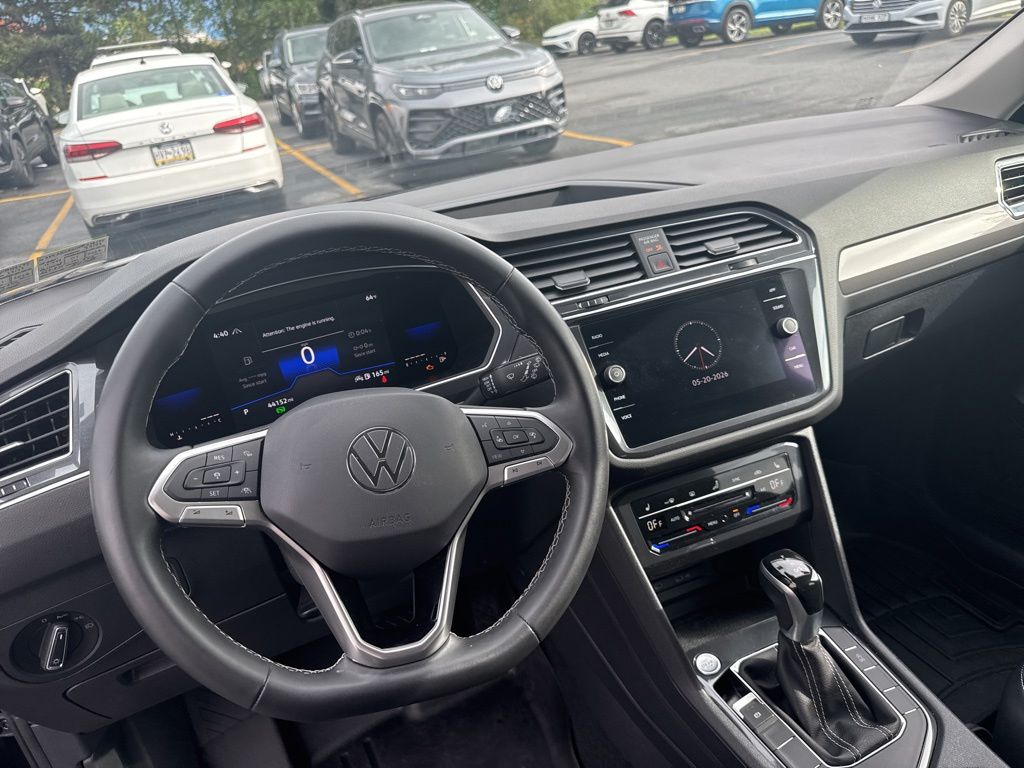 2022 Volkswagen Tiguan 2.0T SE Black at Sutliff Volkswagen