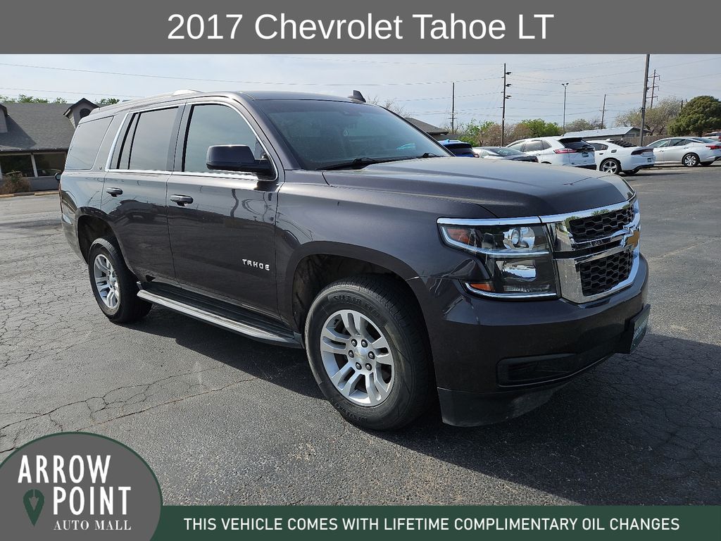 Gray (Tungsten Metallic) 2017 Chevrolet Tahoe LT RWD SUV / Crossover 4X2 6-Speed Automatic Overdrive