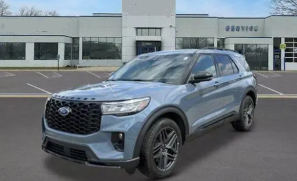Vapor Blue 2025 Ford Explorer SUV / Crossover All-Wheel Drive Automatic