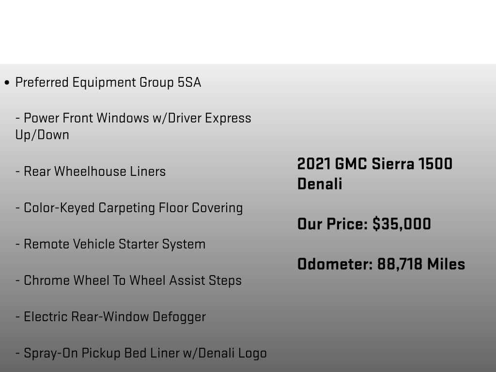 2021 GMC Sierra 1500 Denali Blue at Carlisle Cadillac Buick GMC