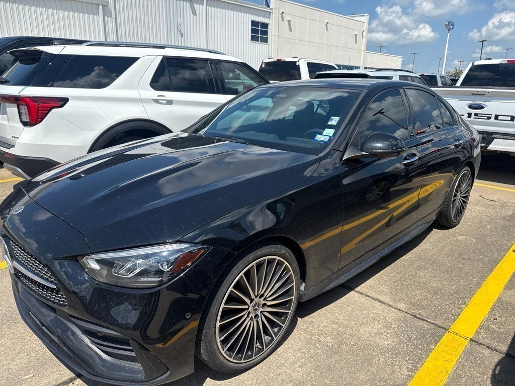 2024 Mercedes-Benz C-Class C 300 Black at South Houston Nissan