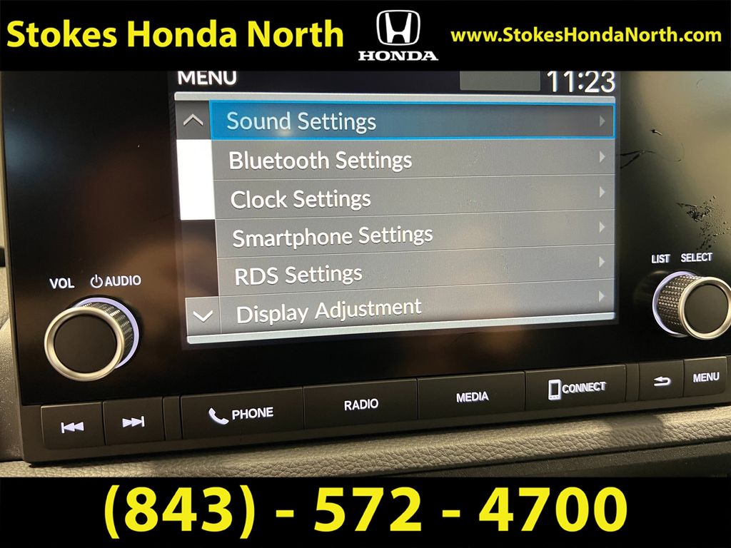 2025 Honda CR-V Hybrid Sport White at Stokes Honda North