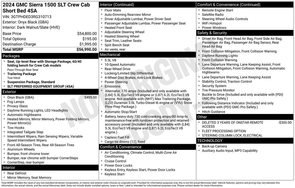 Used 2024 Black GMC SLT image 32