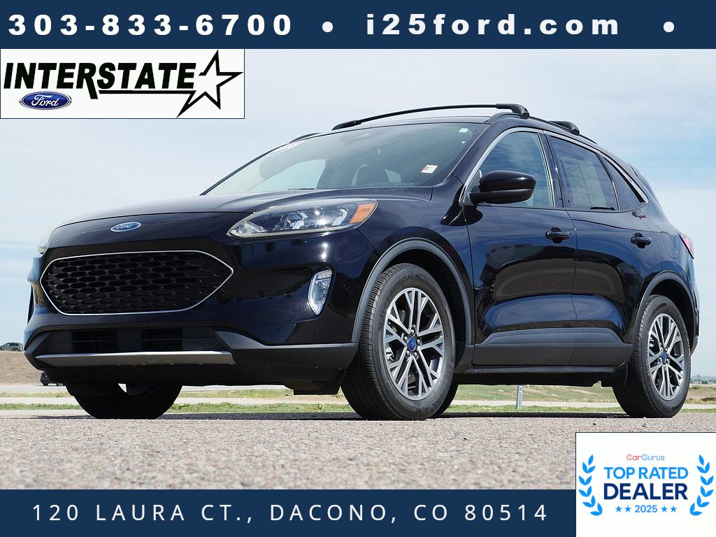 Agate Black Metallic 2020 Ford Escape SUV / Crossover Front-Wheel Drive 8-Speed Automatic