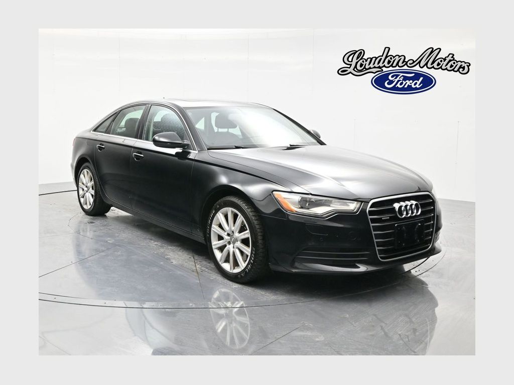 Brilliant Black 2014 Audi A6 2.0T quattro Premium Plus Sedan AWD Sedan All-Wheel Drive 8-Speed Automatic