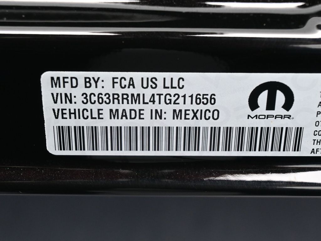 New 2026 Diamond Black Crystal Pearlcoat Ram Laramie image 17