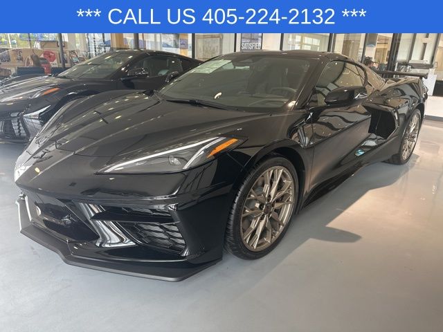 Black 2026 Chevrolet Corvette Stingray 1LT Coupe RWD Coupe Rear-Wheel Drive 8-Speed Dual Clutch