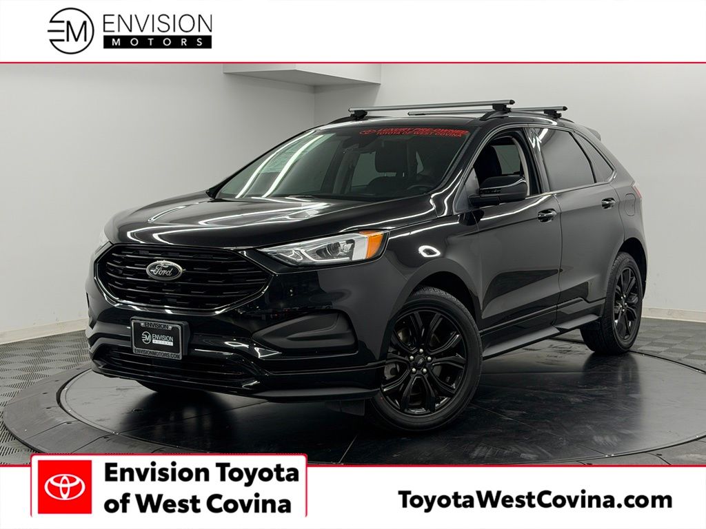 Black Metallic 2023 Ford Edge SUV / Crossover All-Wheel Drive 8-Speed Automatic