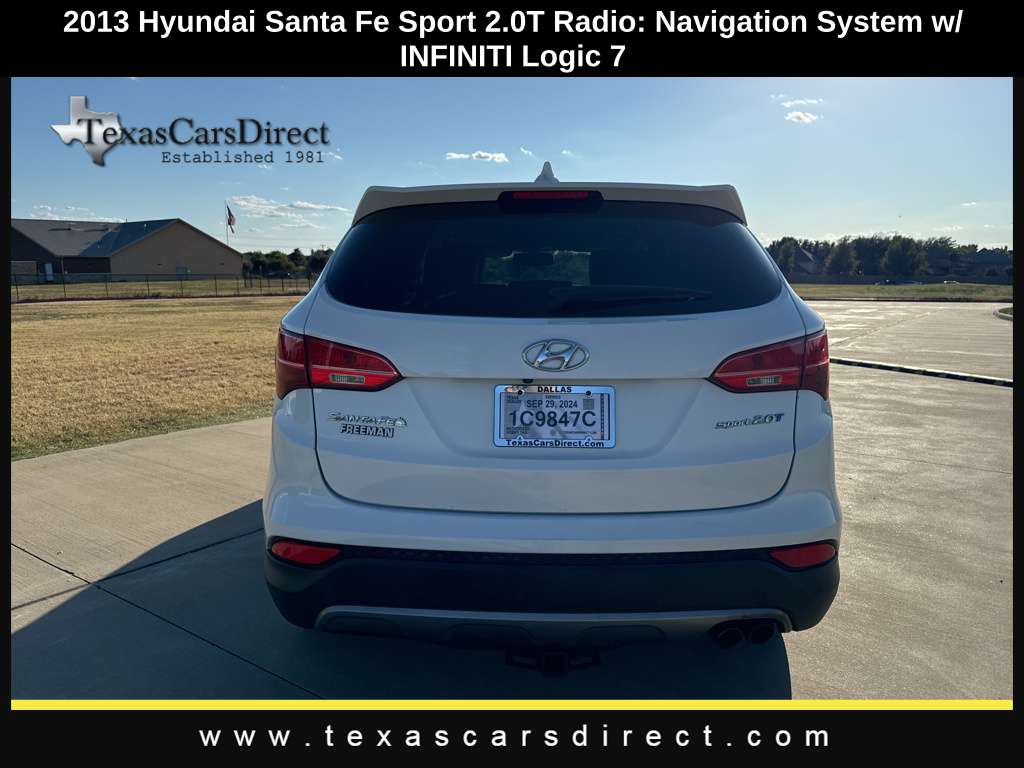 2013 Hyundai Santa Fe Sport 2.0T 12