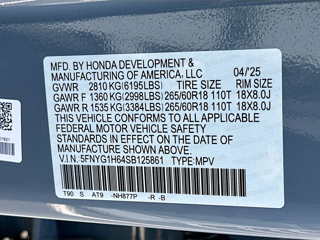 2025 Honda Pilot TrailSport 23