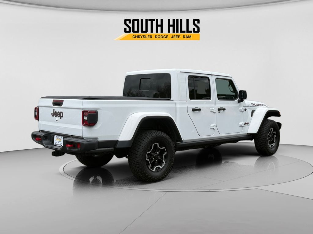2020 Jeep Gladiator Rubicon White at Sutliff Volkswagen