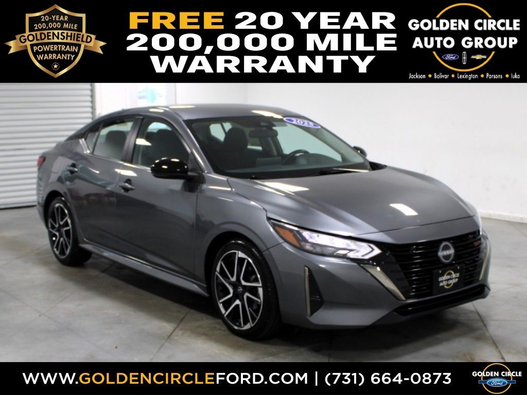 Gray (Gun Metallic) 2025 Nissan Sentra Sedan Front-Wheel Drive Continuously Variable Transmission