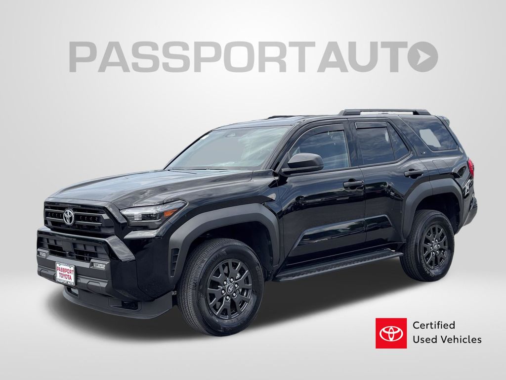 Black 2025 Toyota 4Runner SUV / Crossover Four-Wheel Drive Automatic