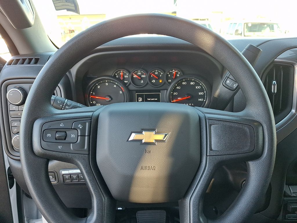 2025 Chevrolet Silverado 3500HD Work Truck White at Klick Lewis Buick Chevrolet