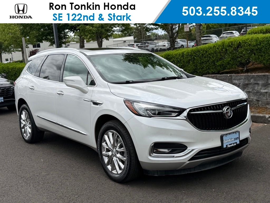 White Frost 2021 Buick Enclave SUV / Crossover Four-Wheel Drive 9-Speed Automatic