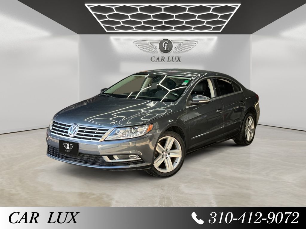 Island Gray 2013 Volkswagen CC Sedan Front-Wheel Drive 6-Speed Dual Clutch
