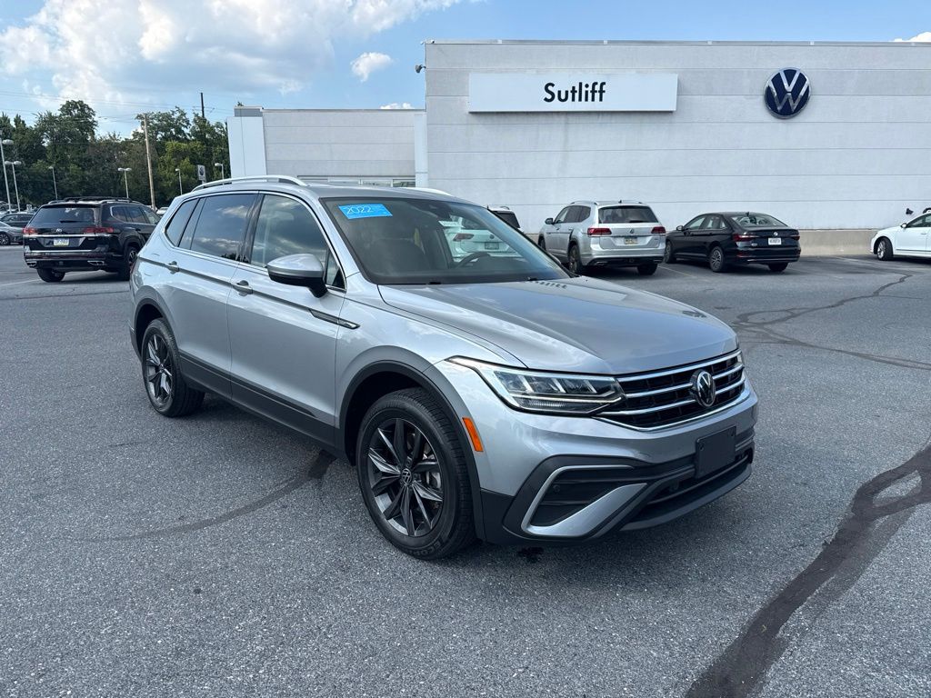 2022 Volkswagen Tiguan 2.0T SE Silver at Bob Ruth Ford