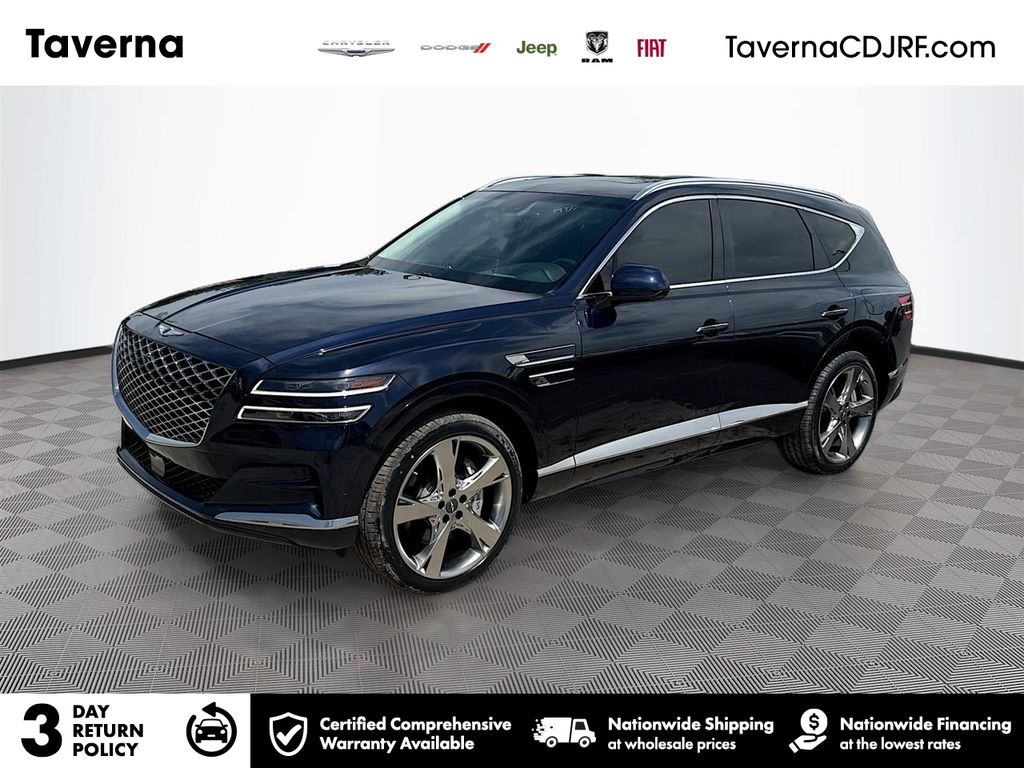 Capri Blue 2024 Genesis GV80 SUV / Crossover 8-Speed Automatic