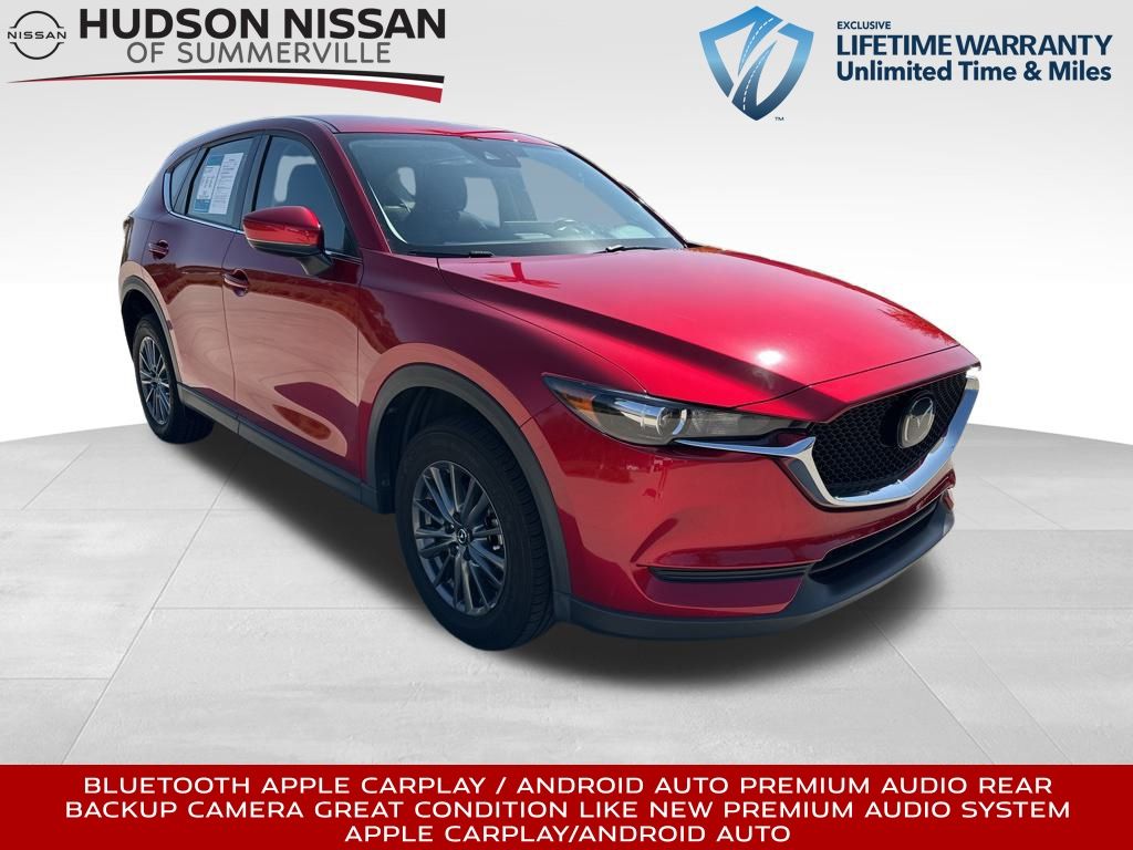 2021 Soul Red Crystal Metallic Mazda CX-5 Sport FWD SUV
