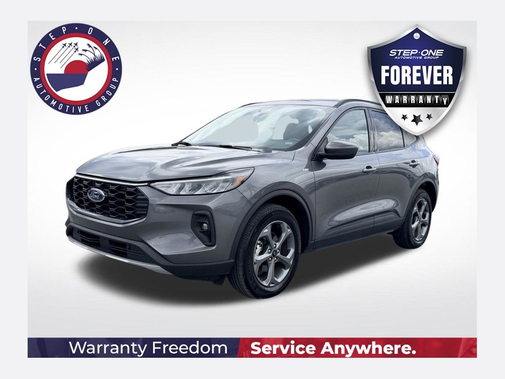 Gray Metallic 2025 Ford Escape SUV / Crossover All-Wheel Drive 8-Speed Automatic