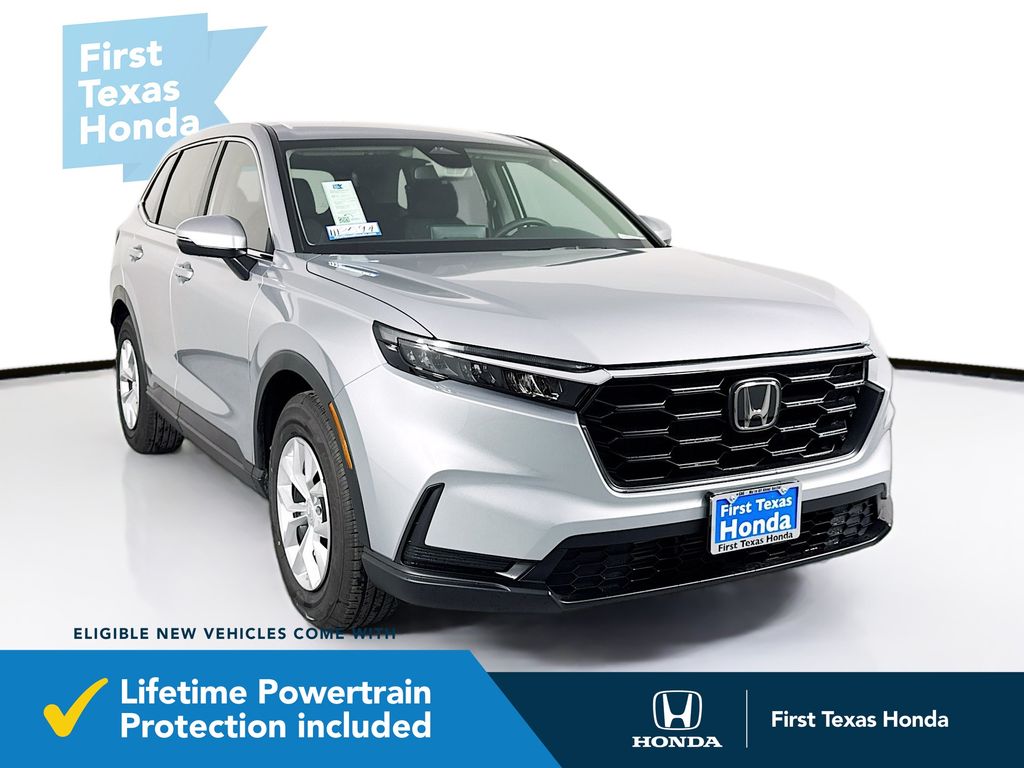 Solar Silver Metallic 2026 Honda CR-V LX FWD SUV / Crossover Front-Wheel Drive Continuously Variable Transmission