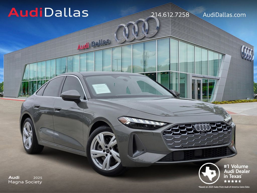 Chronos Gray Metallic 2025 Audi A5 quattro Premium Plus Sedan Sedan All-Wheel Drive 7-Speed Automatic