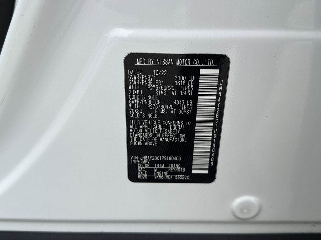 2023 Nissan Armada SL White at Joe Myers Mazda Kia