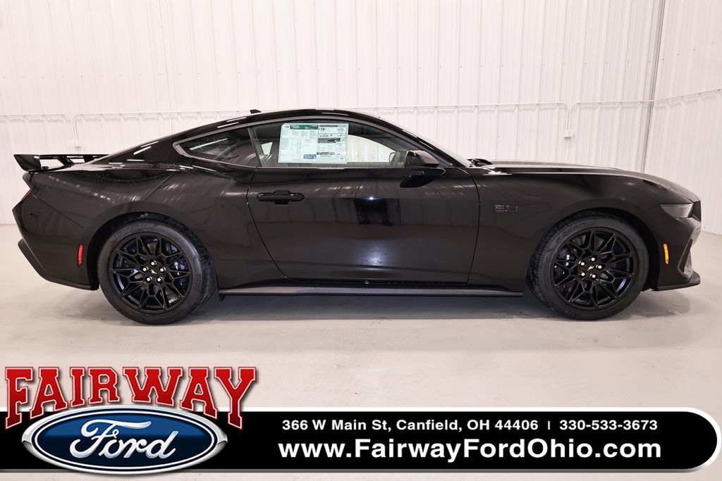Shadow Black 2026 Ford Mustang GT Premium Fastback RWD Coupe Rear-Wheel Drive Automatic