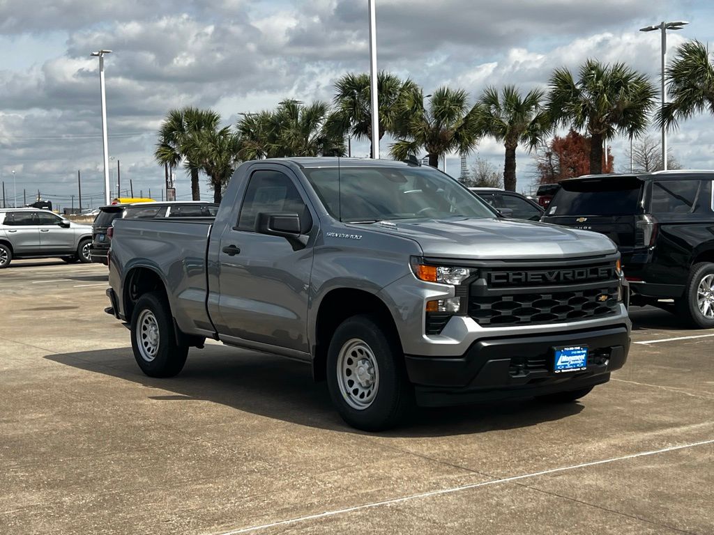 2026 Chevrolet Silverado 1500 WT Gray at Monument Chevrolet