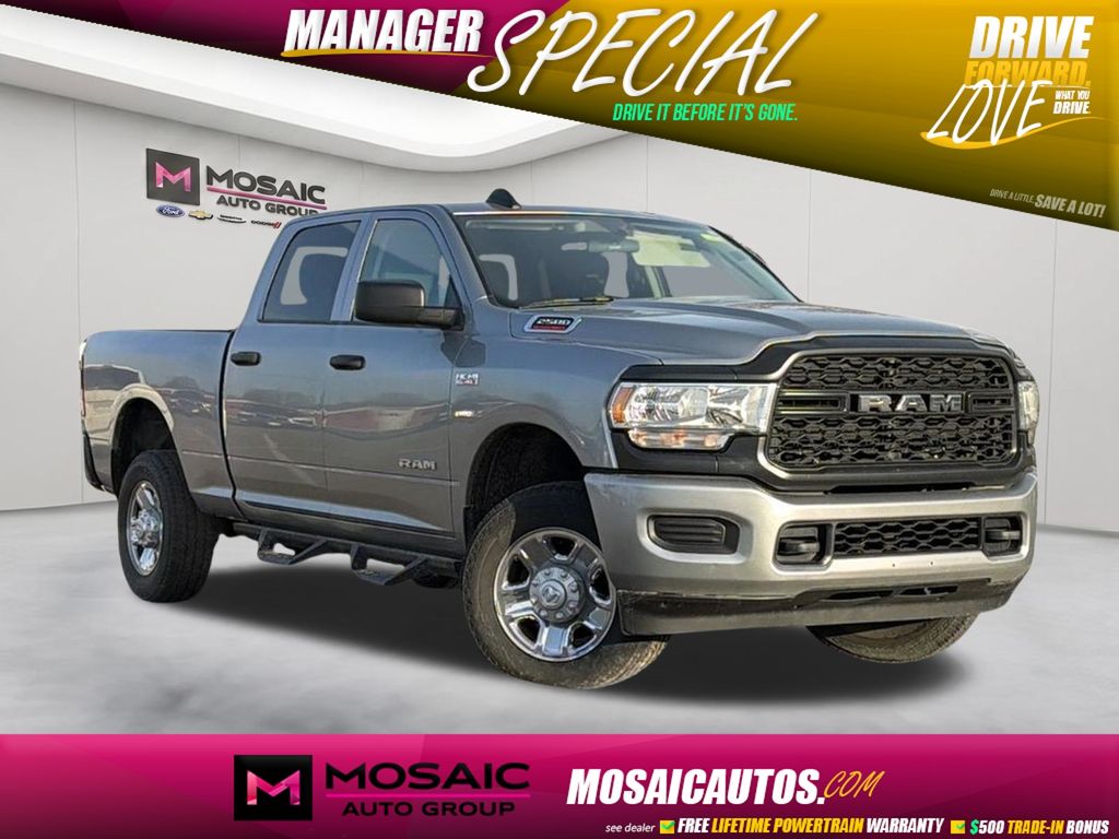 Billet Silver Metallic Clearcoat 2020 RAM 2500 Tradesman Crew Cab 4WD Pickup Truck Four-Wheel Drive 8-Speed Automatic