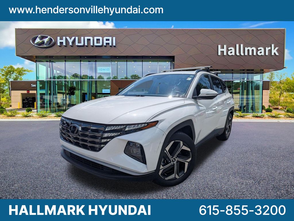 Quartz White 2022 Hyundai Tucson SUV / Crossover Front-Wheel Drive 8-Speed Automatic