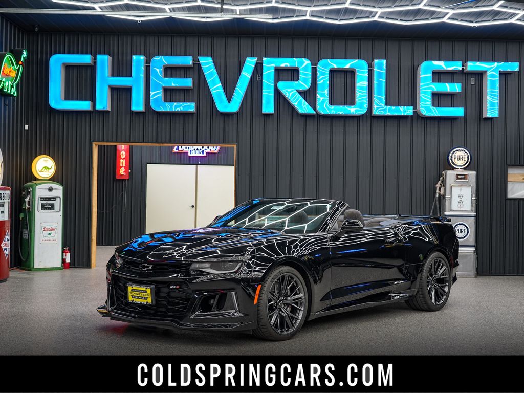 Black 2023 Chevrolet Camaro Convertible Rear-Wheel Drive Automatic
