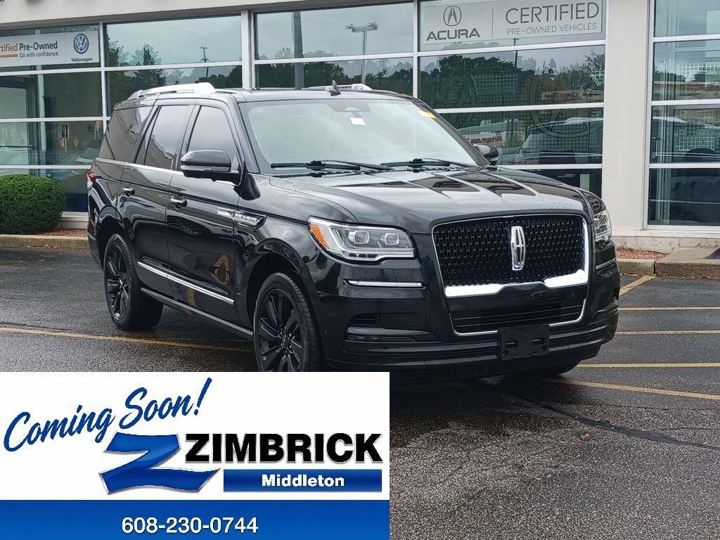 Black 2023 Lincoln Navigator SUV / Crossover Four-Wheel Drive Automatic