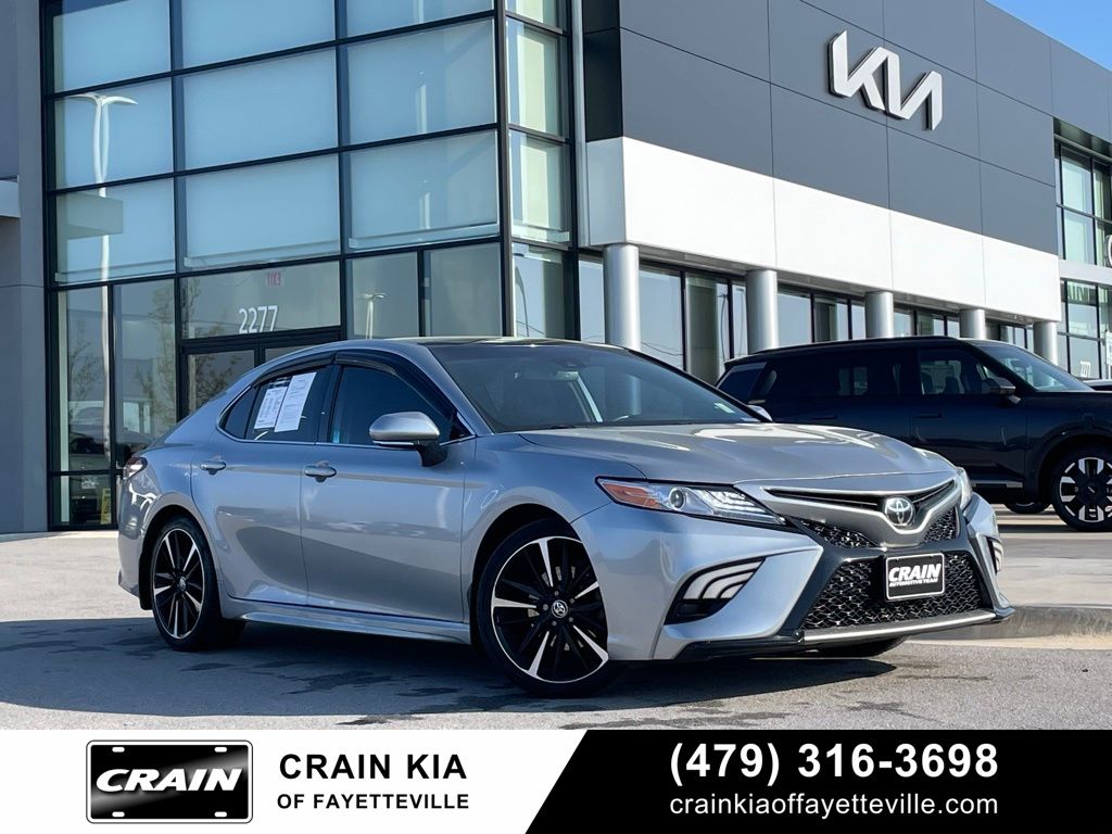 Celestial Silver Metallic 2020 Toyota Camry XSE FWD Sedan Front-Wheel Drive 8-Speed Automatic