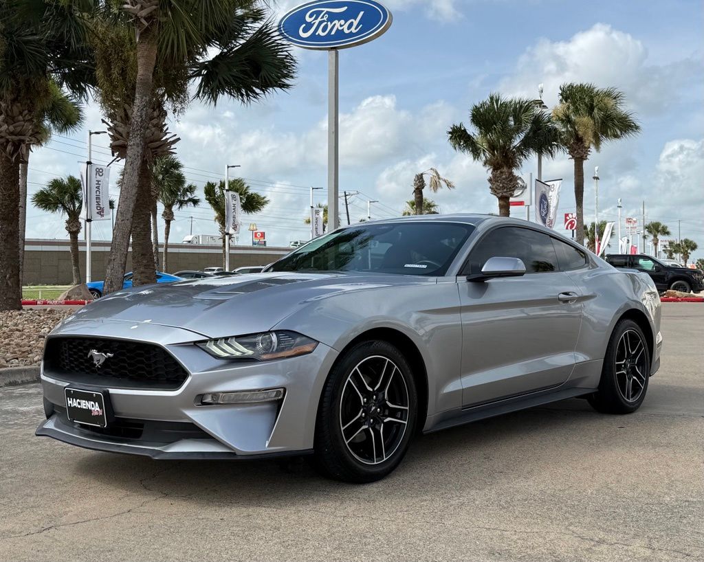 Silver Metallic 2021 Ford Mustang Coupe Rear-Wheel Drive Automatic