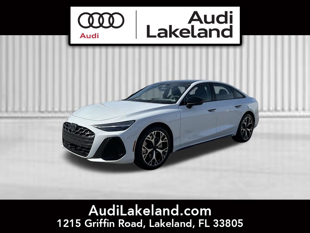 Glacier White Metallic 2026 Audi A6 Sedan All-Wheel Drive 7-Speed Automatic
