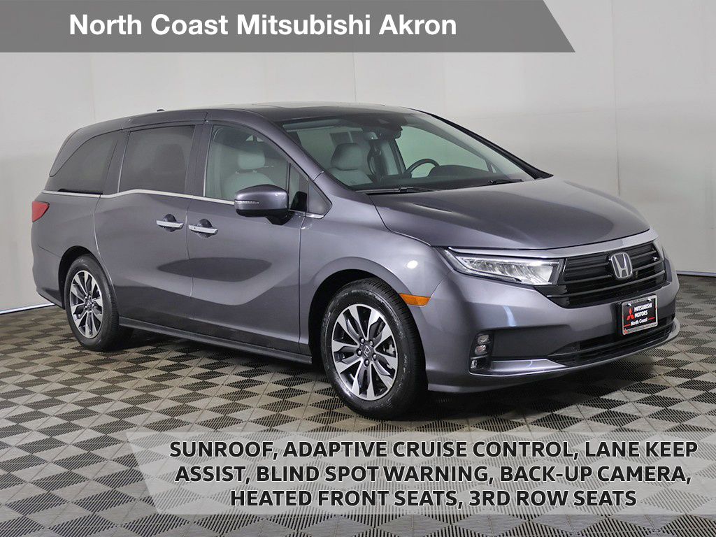 Gray (Modern Steel Metallic) 2023 Honda Odyssey EX-L FWD Minivan Front-Wheel Drive Automatic
