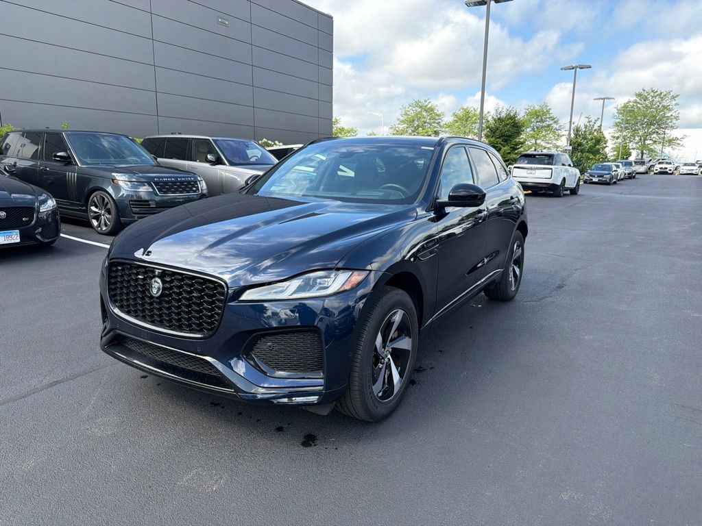 Portofino Blue Metallic 2026 Jaguar F-PACE SUV / Crossover All-Wheel Drive 8-Speed Automatic