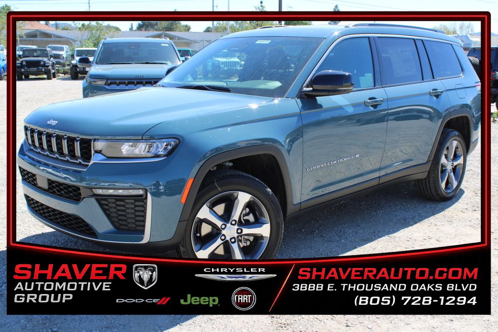 Gray (Steel Blue) 2026 Jeep Grand Cherokee L SUV / Crossover Four-Wheel Drive 8-Speed Automatic