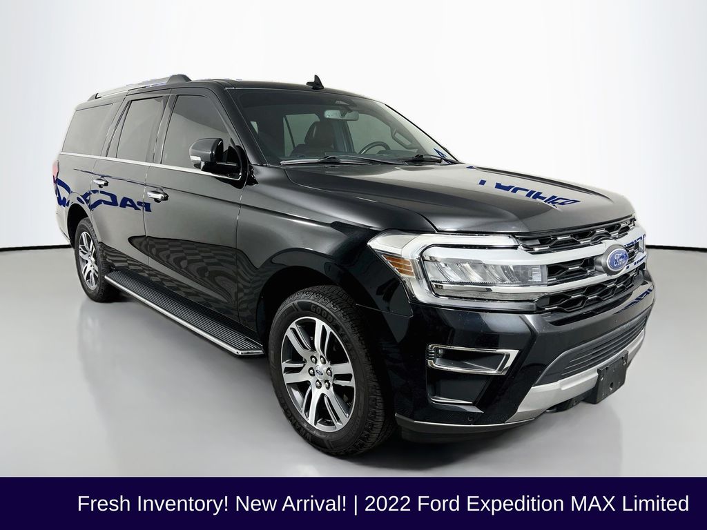 Black Metallic 2022 Ford Expedition SUV / Crossover Four-Wheel Drive Automatic