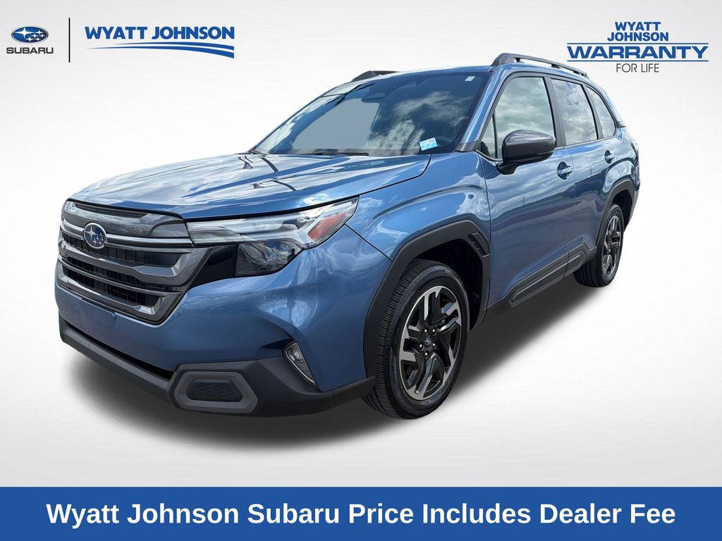 Horizon Blue Pearl 2025 Subaru Forester SUV / Crossover All-Wheel Drive Continuously Variable Transmission