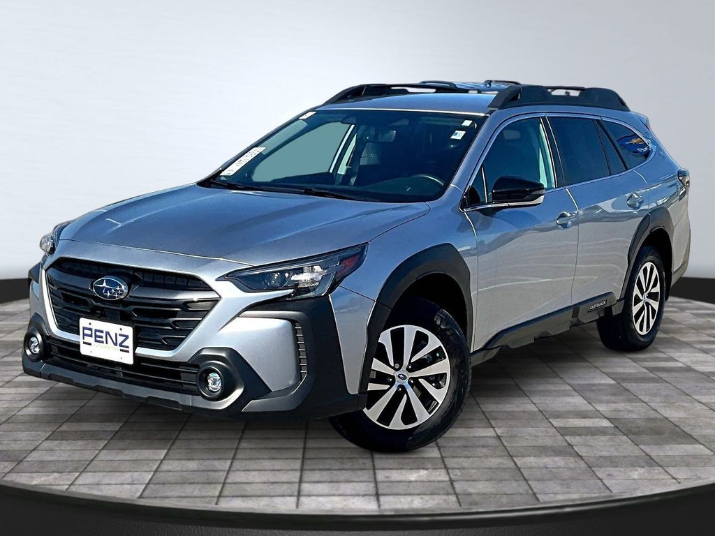 Ice Silver Metallic 2025 Subaru Outback SUV / Crossover All-Wheel Drive Continuously Variable Transmission