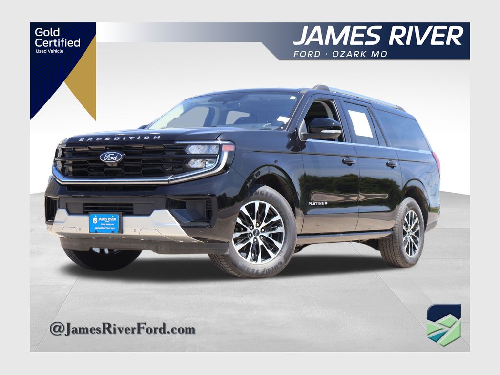 Black Metallic 2025 Ford Expedition SUV / Crossover Four-Wheel Drive Automatic