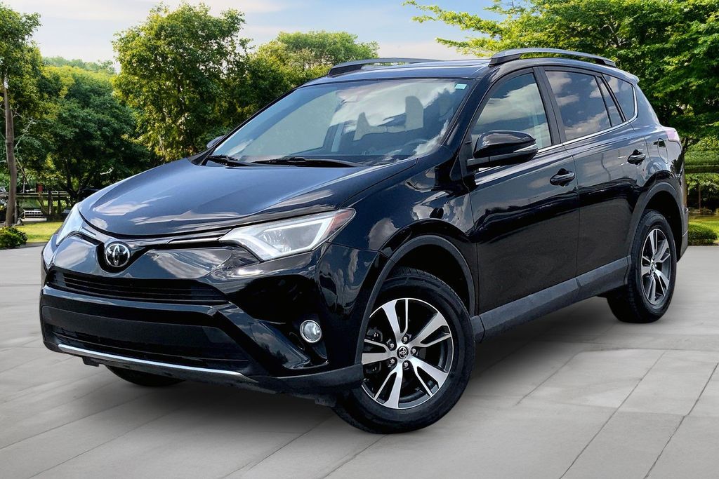 Black 2018 Toyota RAV4 SUV / Crossover All-Wheel Drive 6-Speed Automatic