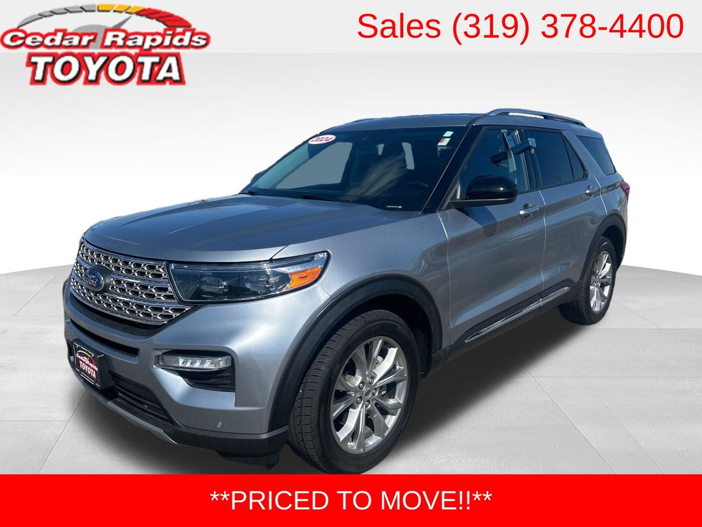 Silver Metallic 2024 Ford Explorer Limited AWD SUV / Crossover All-Wheel Drive Automatic