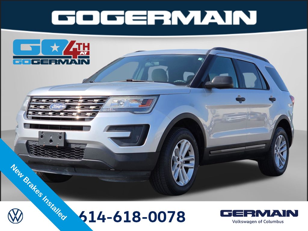 Ingot Silver 2017 Ford Explorer SUV / Crossover All-Wheel Drive 6-Speed Automatic