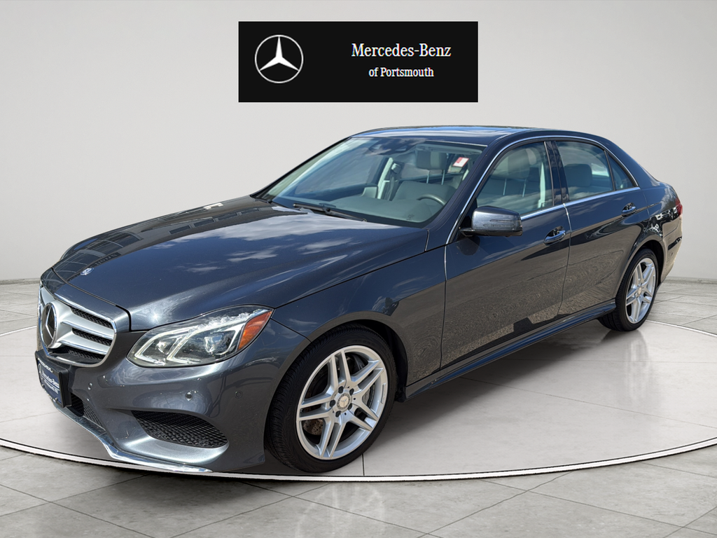 Iridium Silver Metallic 2014 Mercedes-Benz E-Class E 550 4MATIC Sedan All-Wheel Drive 7-Speed Automatic