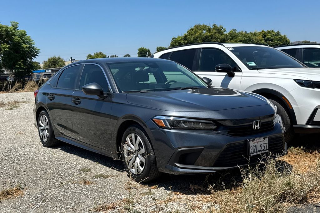 Certified Used 2023 Meteorite Gray Metallic Honda LX image 2
