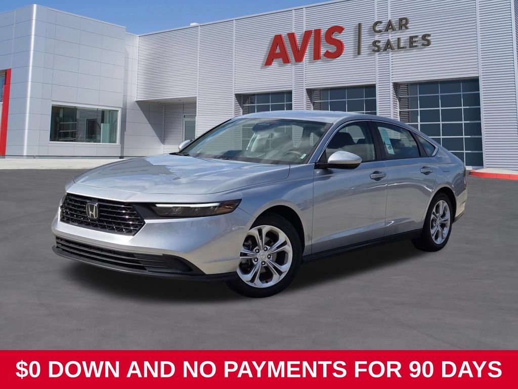 Silver 2025 Honda Accord Sedan Front-Wheel Drive Continuously Variable Transmission